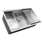 Nantucket SR-PS-3620-16 prep station sink, view 5