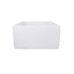 Nantucket T-FCFS20 fireclay sink, view 4