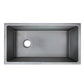 Nantucket FCFS3320CA-W fireclay sink, view 10