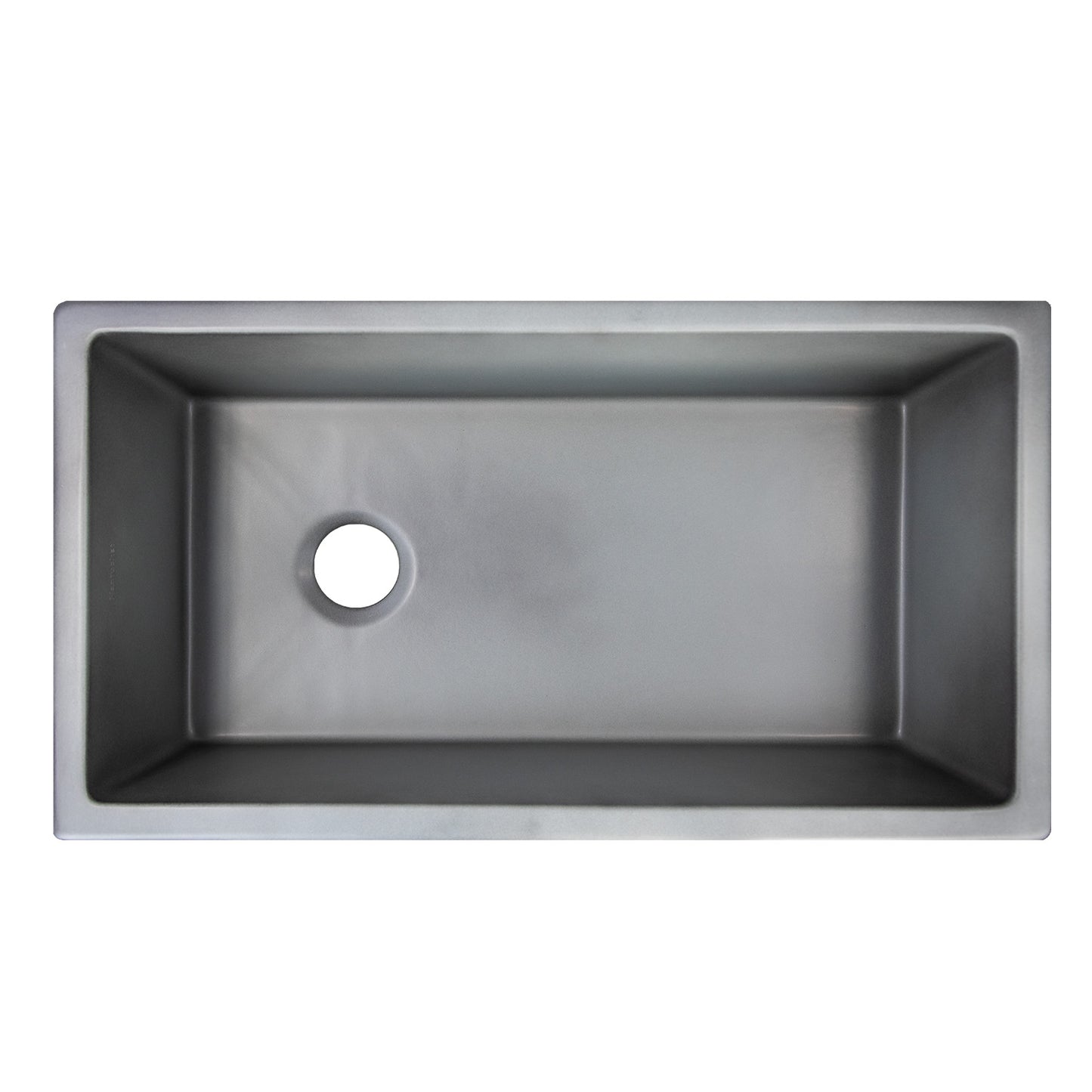 Nantucket FCFS3320CA-W fireclay sink, view 10