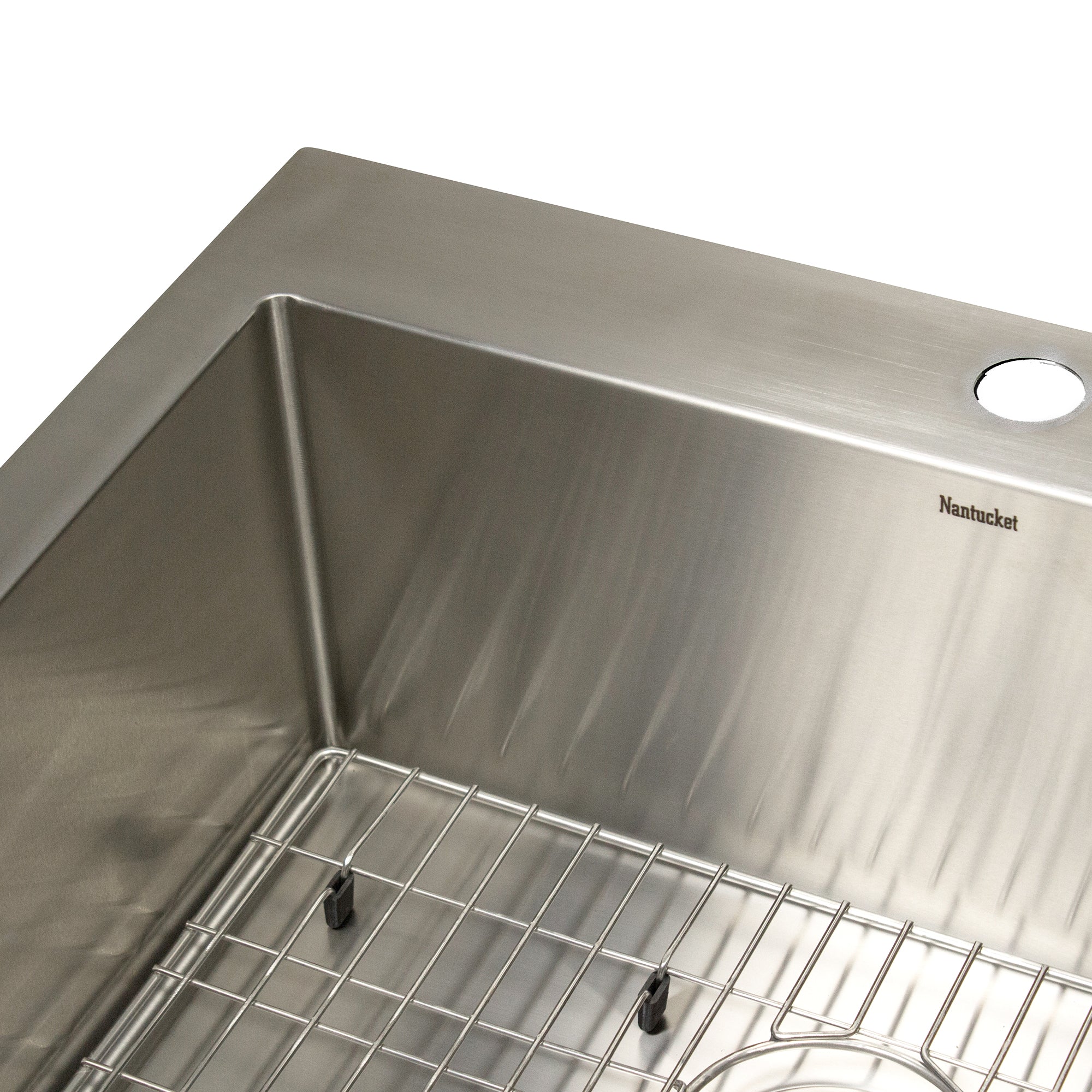 Nantucket AW2522-16 316 stainless outdoor drop-in sink, view 5