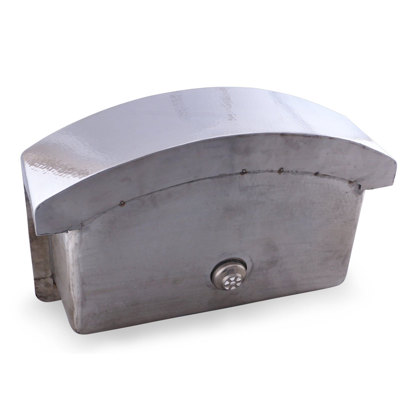 Nantucket FSSH3322 hammered stainless farmhouse sink, view 5