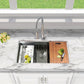 Nantucket SR-PS2-2818-16 prep station sink, view 5
