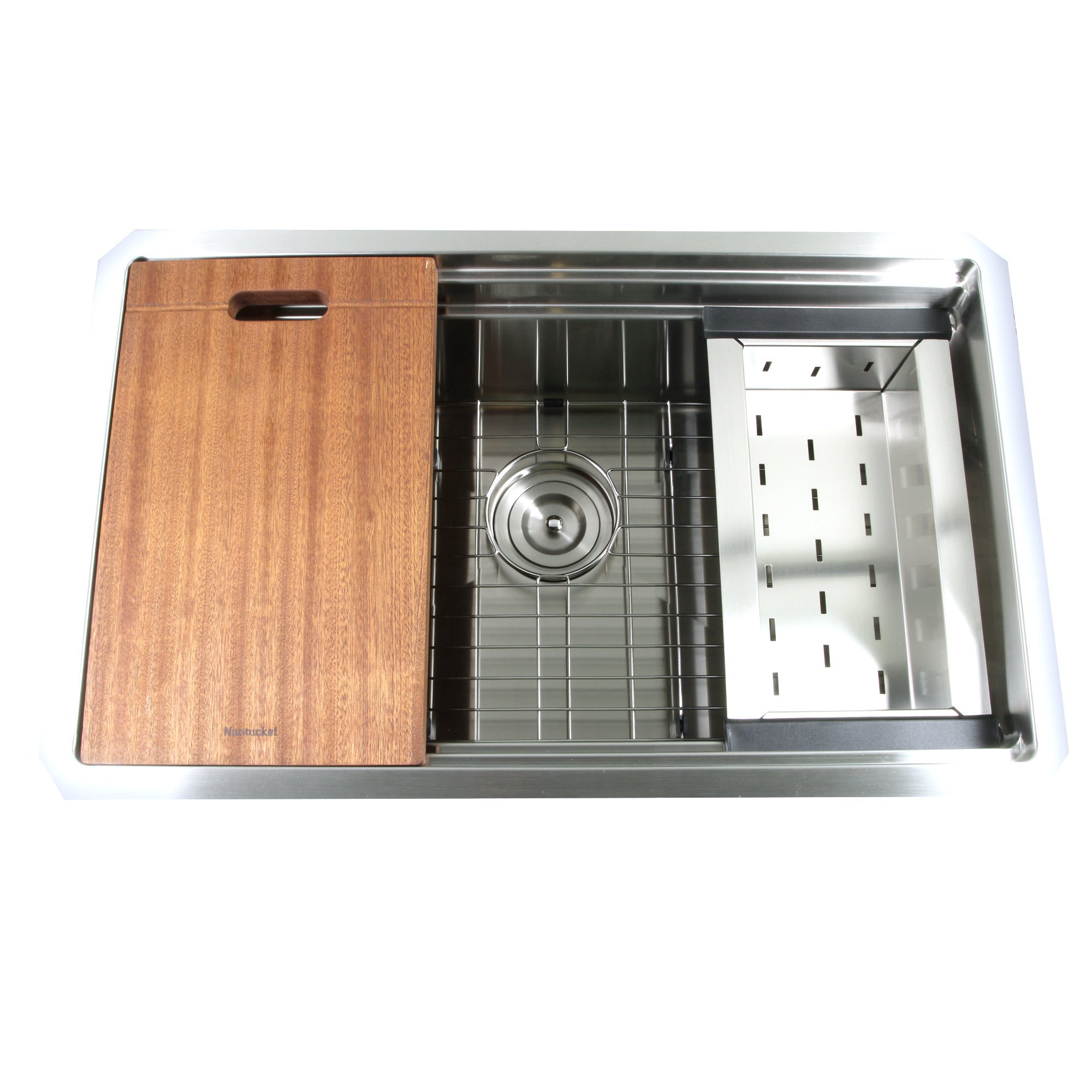 Nantucket SR-PS2-2818-16 prep station sink, view 3