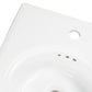 Nantucket NS-VCDMCD165-WW Victorian fireclay bathroom sink, view 6