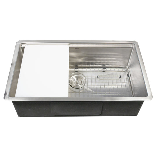Nantucket AW-PS-3219-16 316 stainless outdoor prep station sink