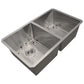 Nantucket SR3219-DE-16 double bowl stainless steel sink, view 2