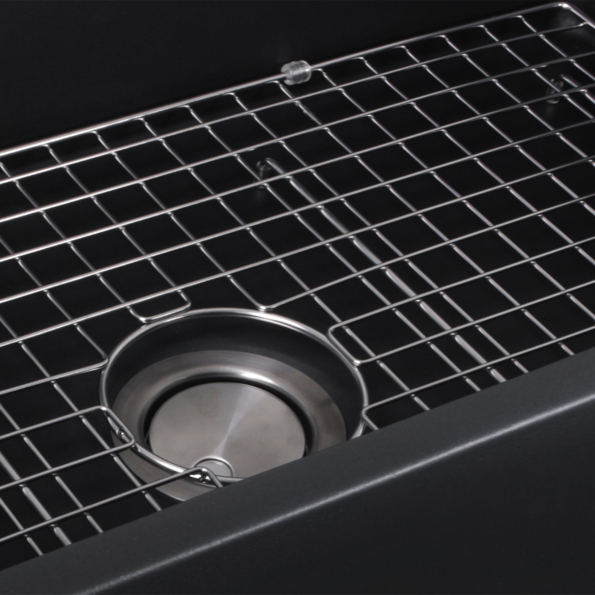 Nantucket FCFS3320S-MatteBlack fireclay sink, view 9