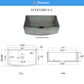 Nantucket FCFS3320CA-C concrete fireclay sink, view 7