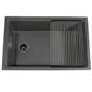 Nantucket PR3019PS-TI titanium granite workstation sink, view 2