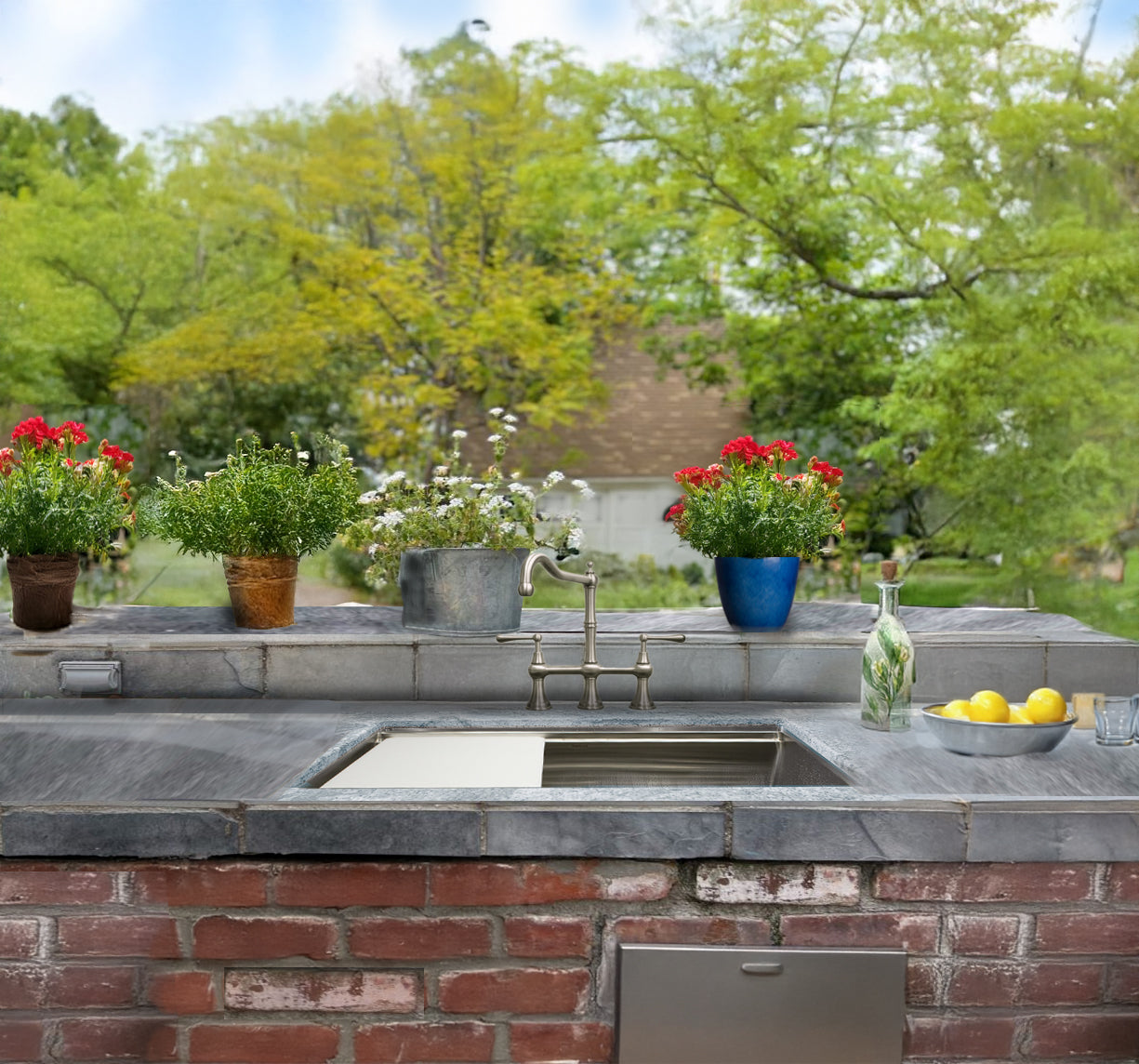 Nantucket AW-PS-3219-16 outdoor sink, view 9