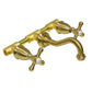 Nantucket Victorian bathroom faucet, brass, view 6