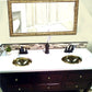 Nantucket 13-inch Hand Hammered Brass Round Undermount Bathroom Sink with Overflow ROB-OF, view 4