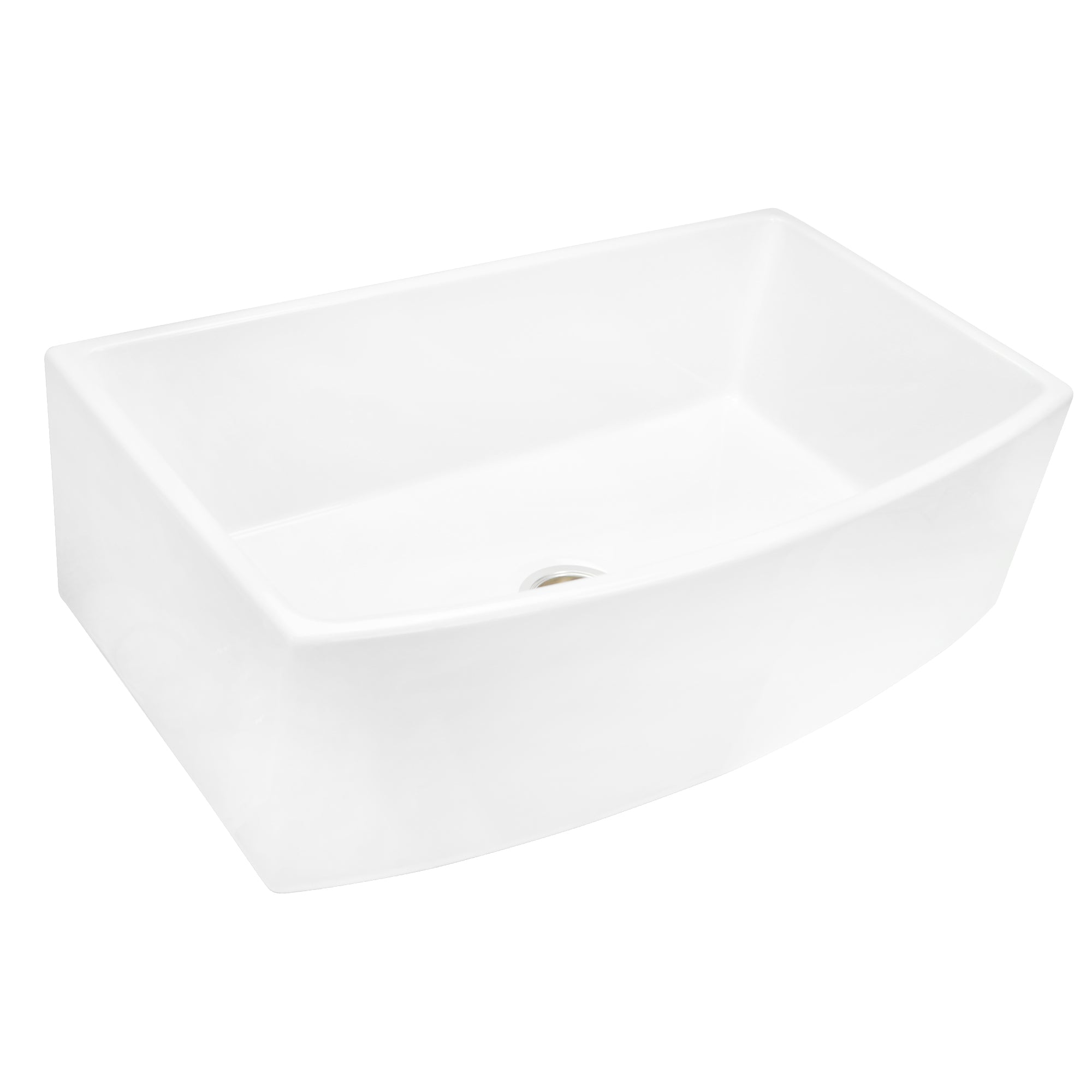 Nantucket Wellfleet-3419MatteBlack fireclay sink, view 7