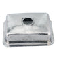 Nantucket RES2014 hand-hammered stainless steel bar sink, view 6