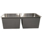 Nantucket SR3219-DE-16 double bowl stainless steel sink, view 5