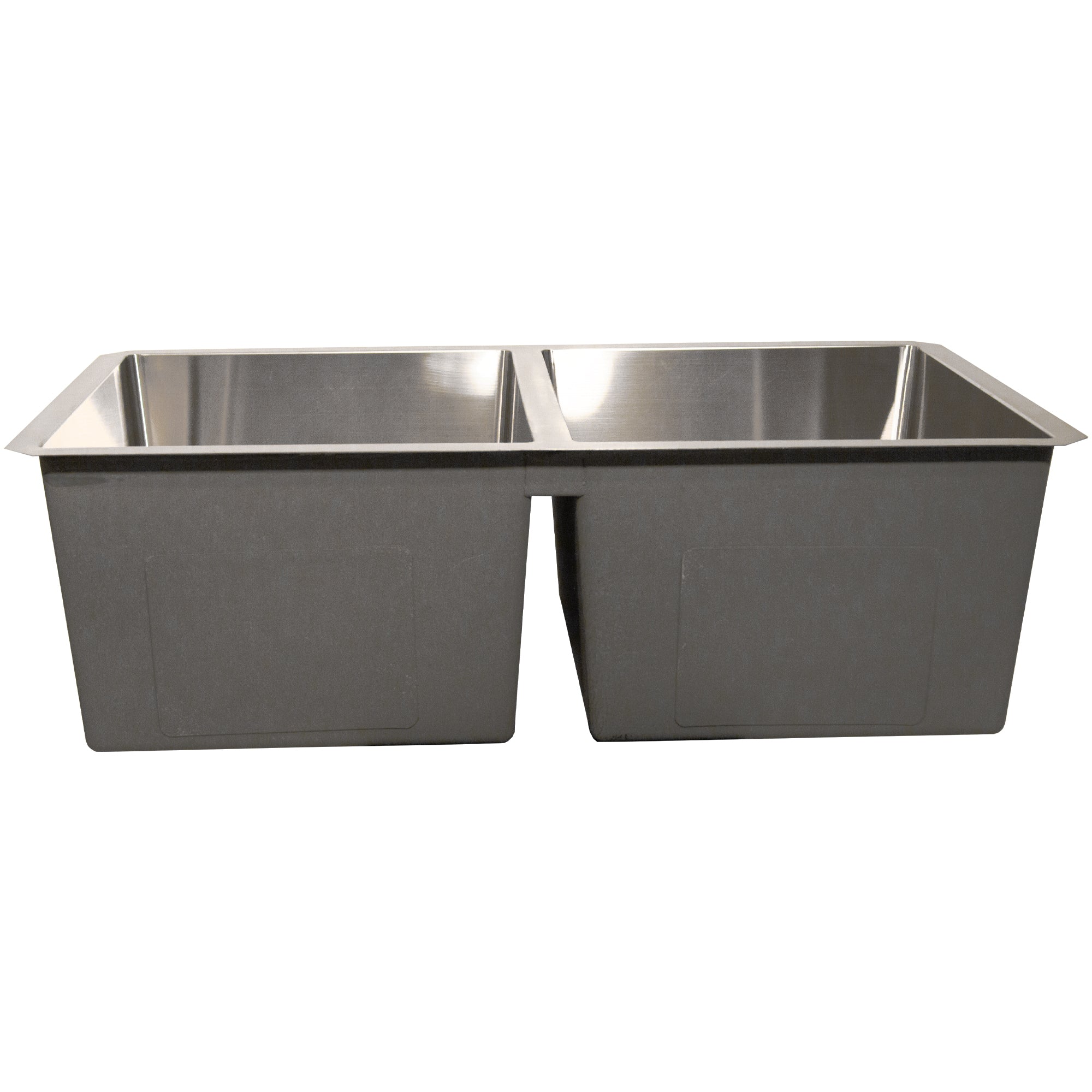 Nantucket SR3219-DE-16 double bowl stainless steel sink, view 5