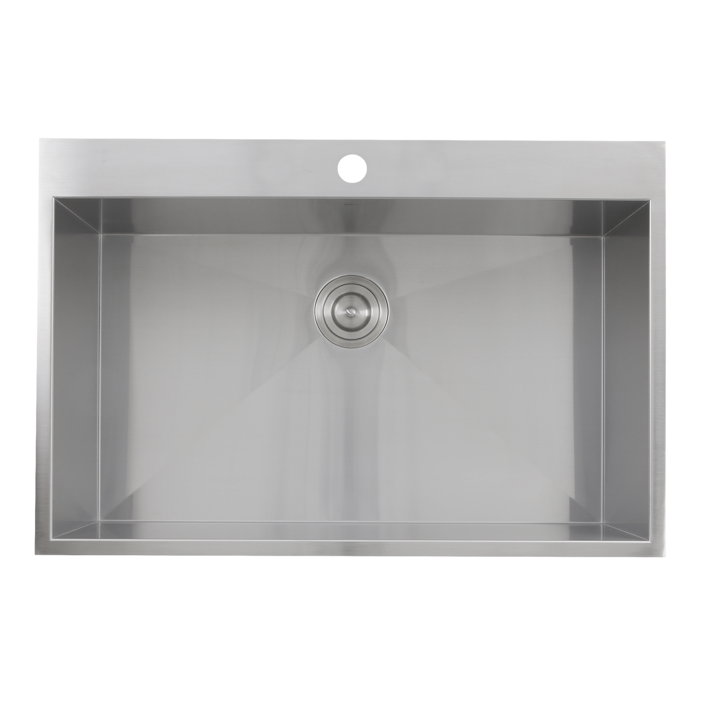 Nantucket ZR3322-S-16 drop-in stainless steel kitchen sink, view 3