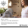 Nantucket 35" Double Bowl  Undermount Stainless Steel Kitchen Sink - NS3520-16 with limited lifetime warranty overview.