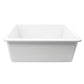 Nantucket Wellfleet-2719W 27-inch white fireclay kitchen sink, view 5