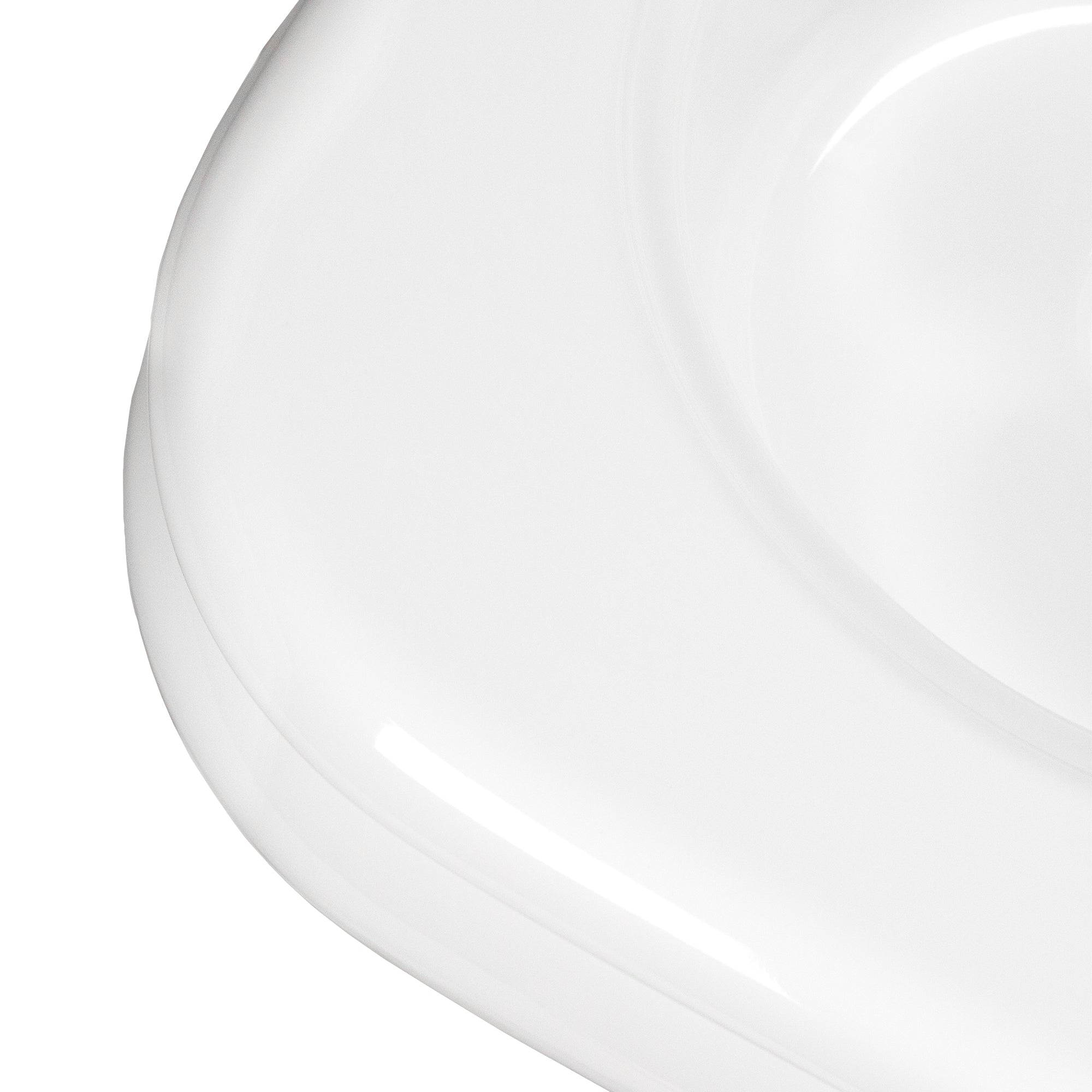 Nantucket NS-VCDMCD165-WW Victorian fireclay bathroom sink, view 7