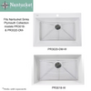 Nantucket Stainless Steel Bottom Grid - BG-PR3018 fits Plymouth Collection models PR3018 and PR3020-DM.