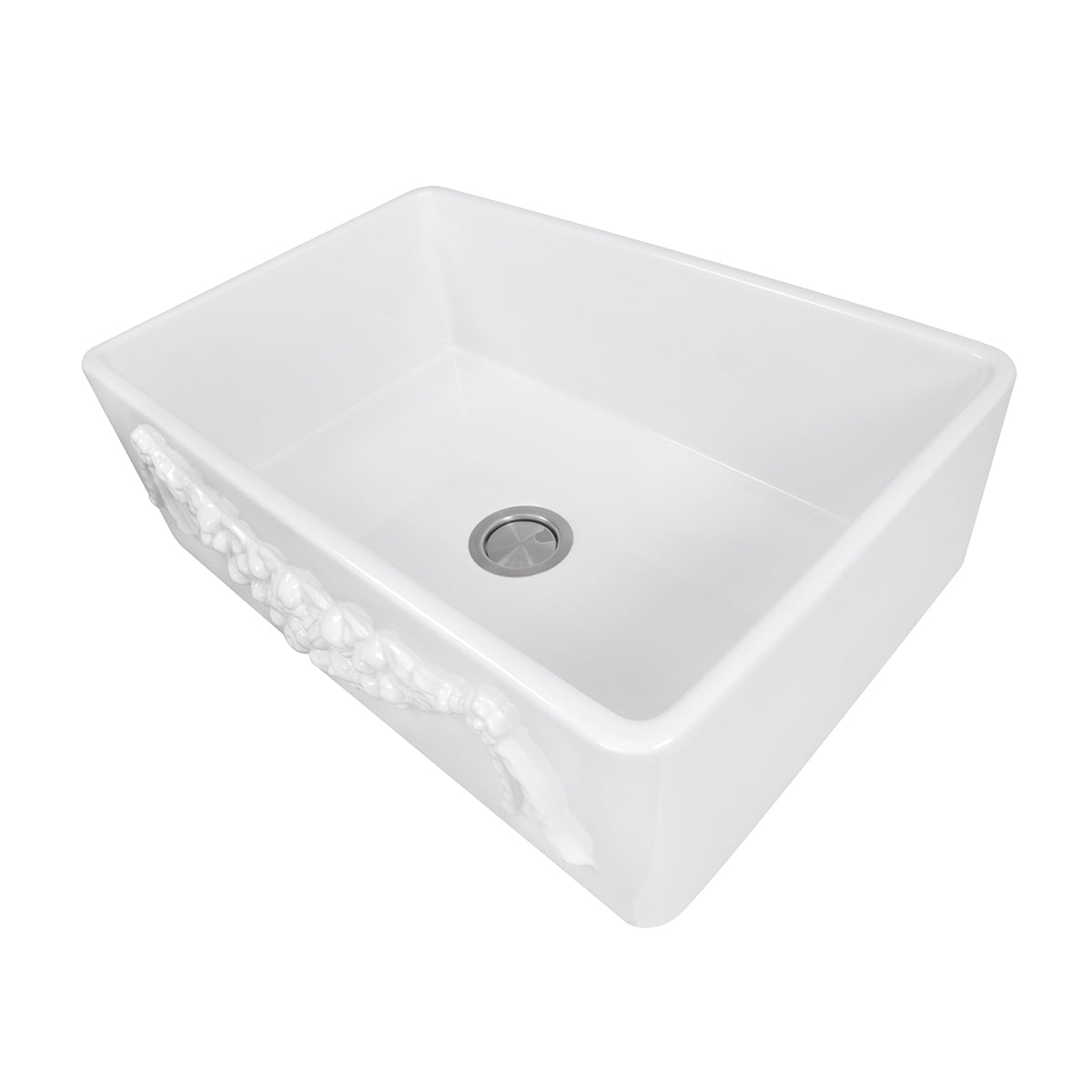 Nantucket Garland-30W fireclay sink, view 7