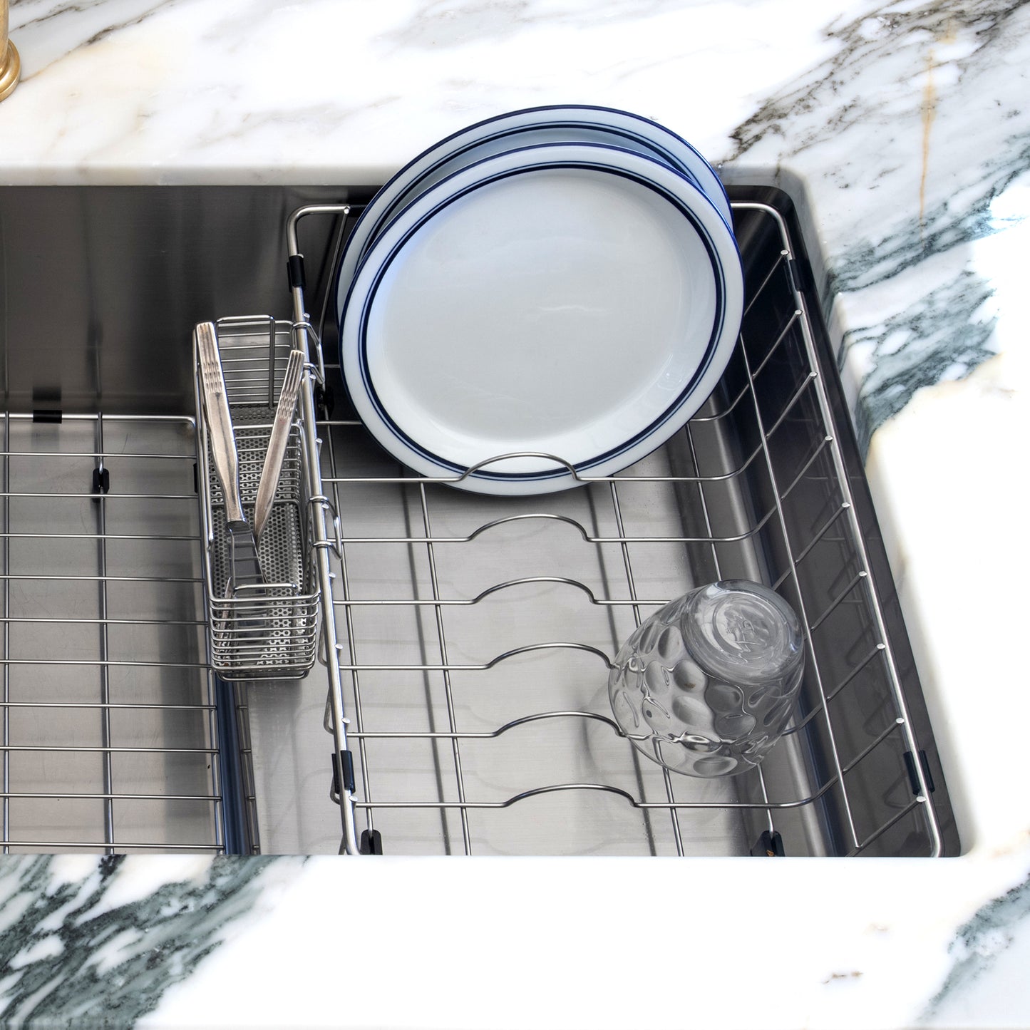 Nantucket STEPPE3918 stainless sink, view 9