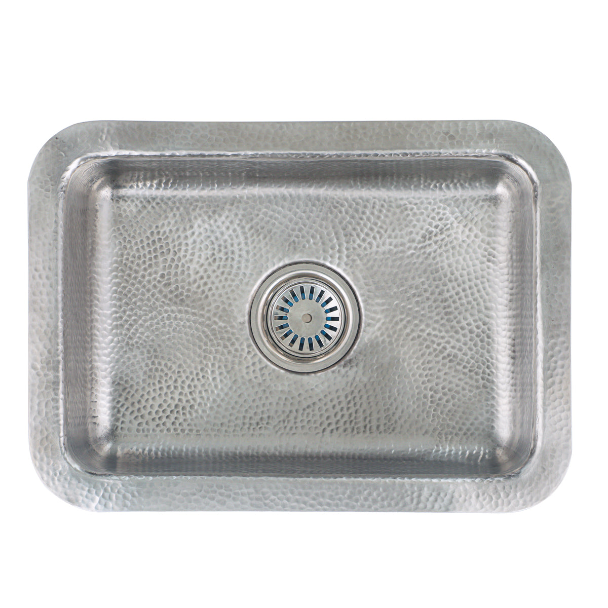 Nantucket RES2014-MF hammered matte stainless bar sink