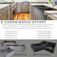 Nantucket FCFS3320S-MatteBlack fireclay sink, view 10