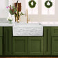 Nantucket FCFS3320S-Grapes fireclay sink, view 6