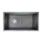 Nantucket FCFS3320CA-W fireclay sink, view 7