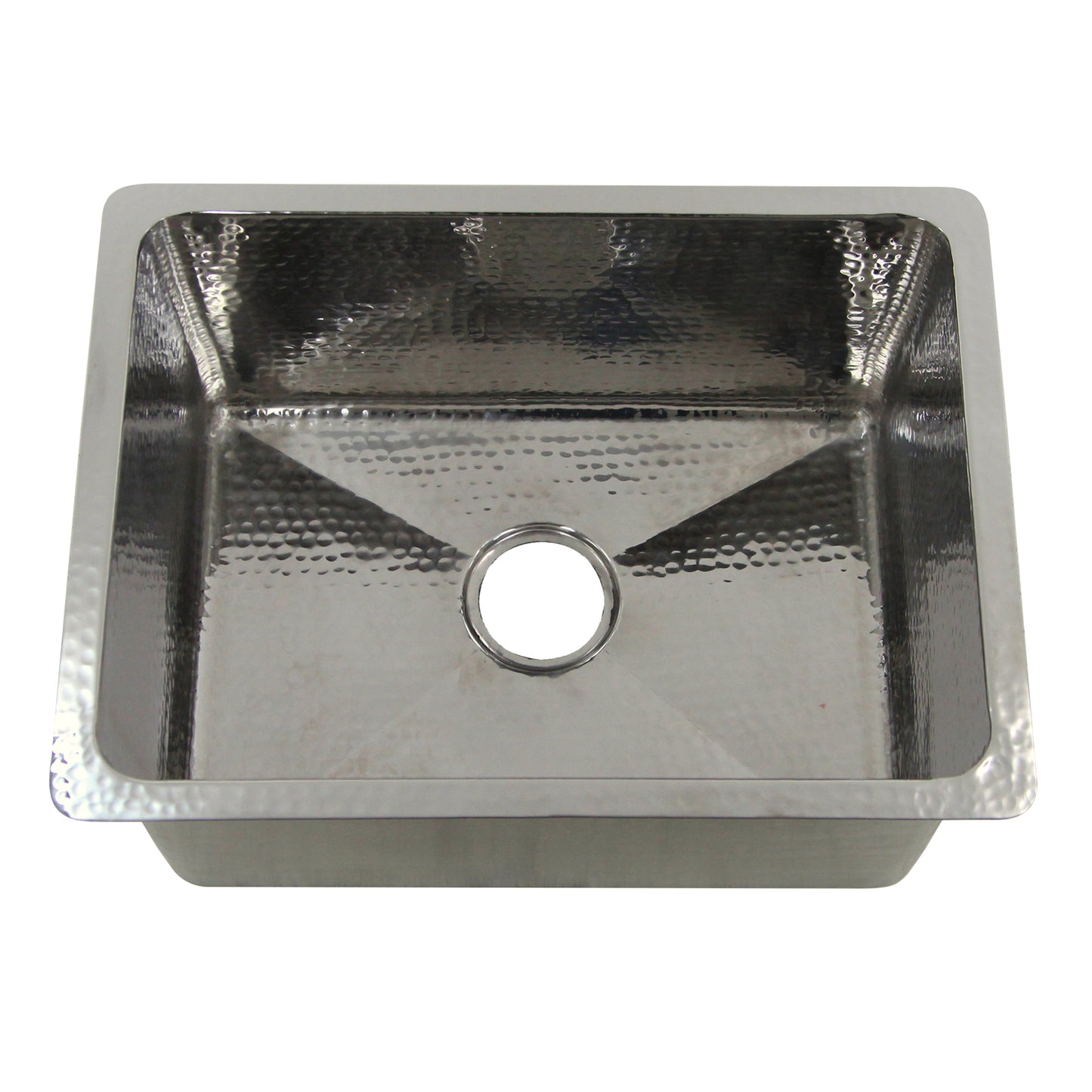 Nantucket KSSH2318-9 hammered stainless sink, view 3