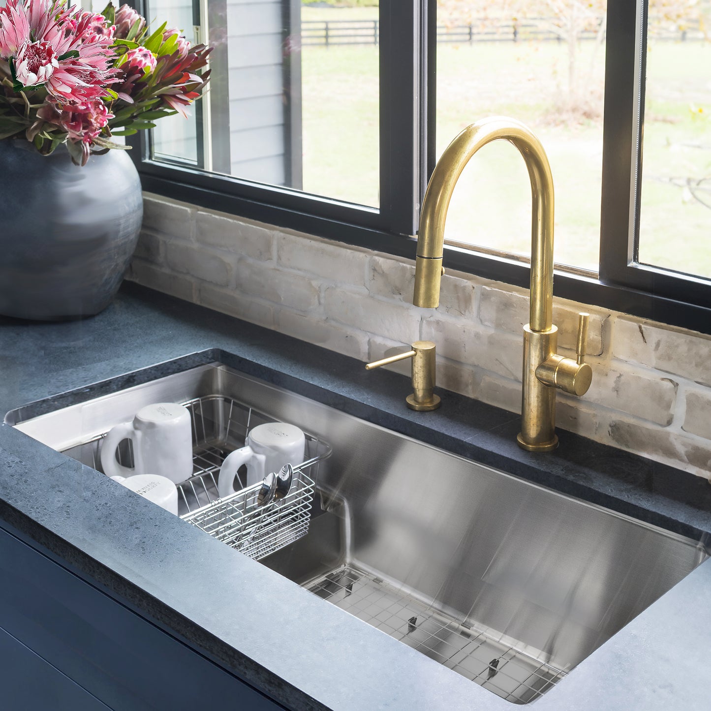 Nantucket STEPPE3918 stainless sink, view 7