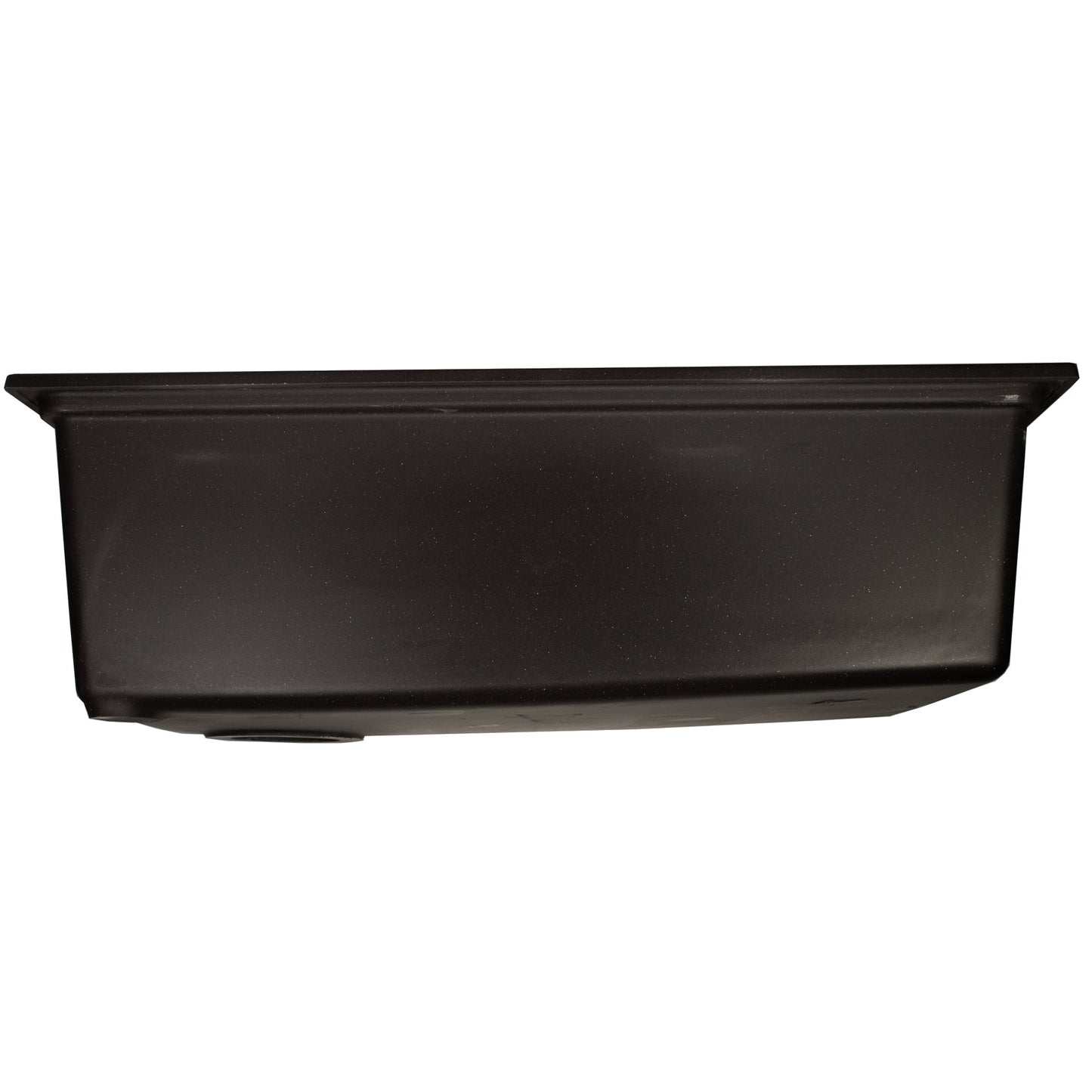 Nantucket PR3019PS-BL black granite workstation sink, view 9