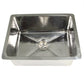 Nantucket KSSH2318-9 hand-hammered stainless steel kitchen laundry sink