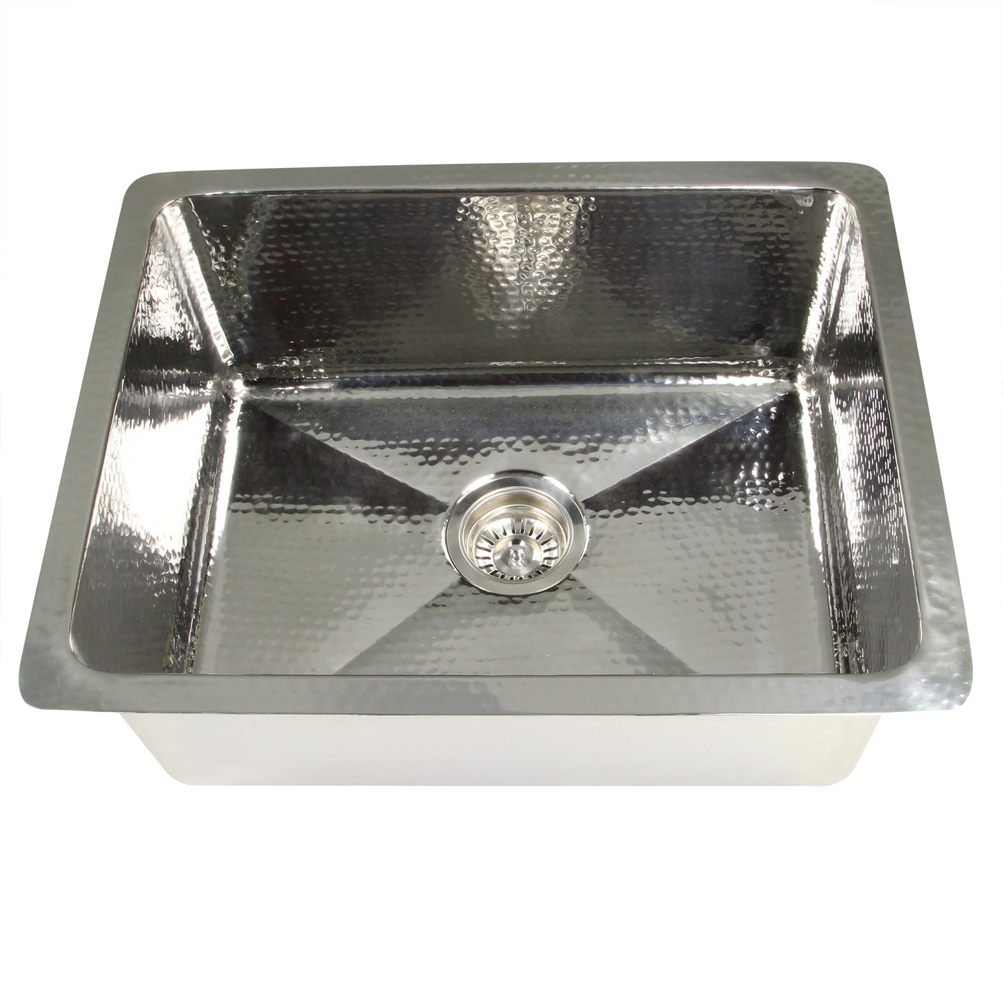 Nantucket KSSH2318-9 hand-hammered stainless steel kitchen laundry sink