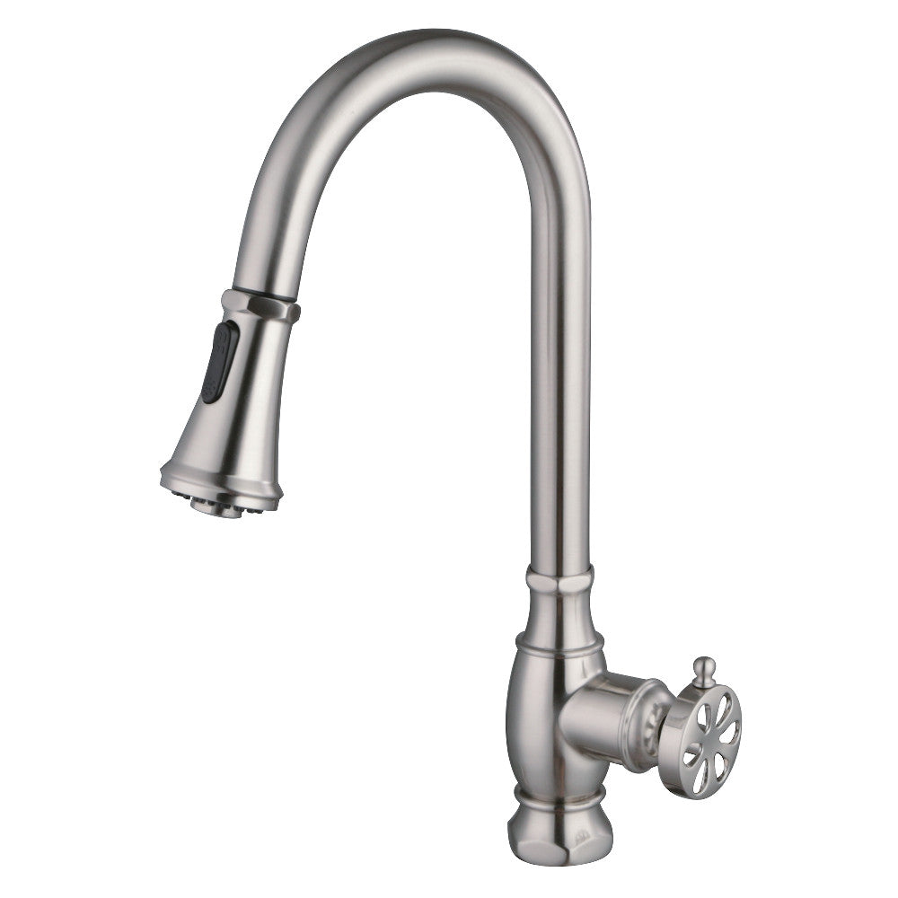Kingston Brass LS8693RX Belknap Pull-Down Kitchen Faucet