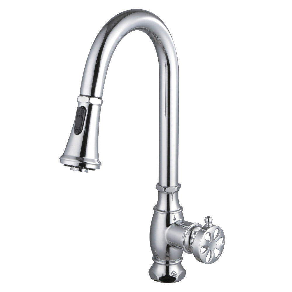 Kingston Brass LS8693RX Belknap Pull-Down Kitchen Faucet
