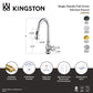 Kingston Brass LS8693RX Belknap Pull-Down Kitchen Faucet