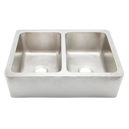 33 inch Hammered Stainless Steel sink