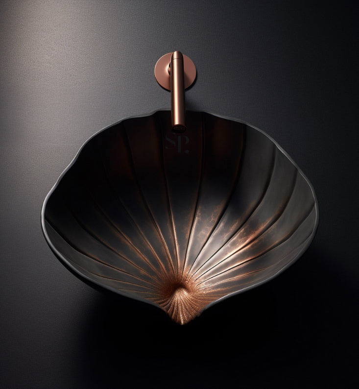 Thompson AILA Handcrafted Solid Copper Vessel Sink - AILA - view 4