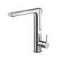 HOUZER ASCEND Matte Black Integrated Single Handle Pull-Up Kitchen Faucet - ASCPU-460-MB