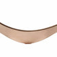 Thompson Arandas 18" Hammered Rose Gold Solid Copper Rectangular Bathroom Sink - NSC-RG - view 2