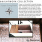 Nantucket 16.625" Copper Square Dual Mount Bar Sink and Cutting Board - SQRC-7PS