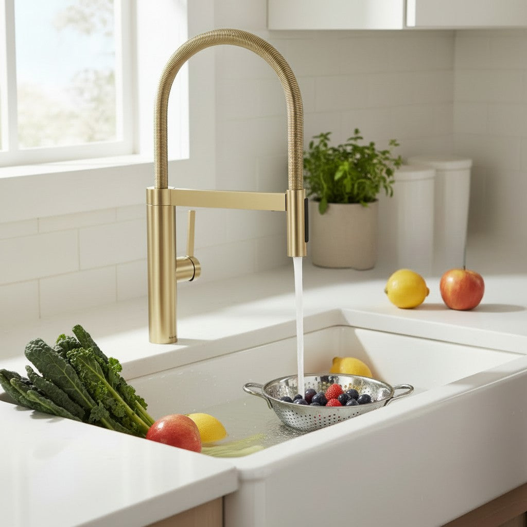 BLANCO Culina II Semi-Pro Pull-Down Dual-Spray Kitchen Faucet