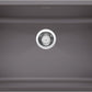 Blanco Silgranit Super Single 32"  kitchen sink in Cinder -variant swatch