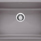 Blanco Silgranit Super Single 32"  kitchen sink in Metallic Gray - product variant swatch