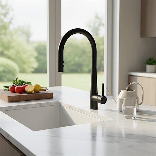 BOCCHI LUGANO 2.0 Pull-Down Kitchen Faucet