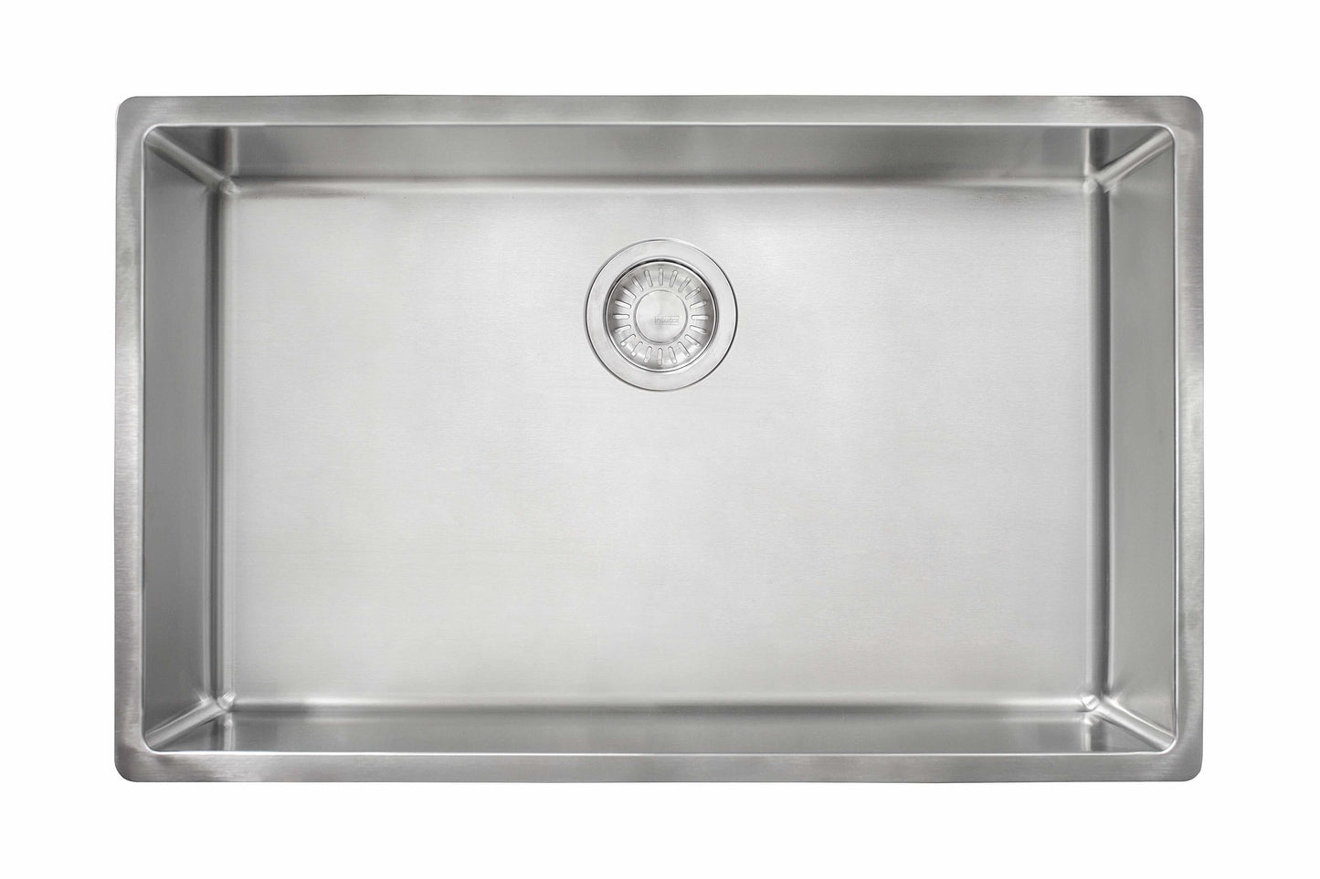 Franke Cube 28.5-in. x 17.7-in. 18 Gauge Stainless Steel Undermount Single Bowl Kitchen Sink - CUX11027